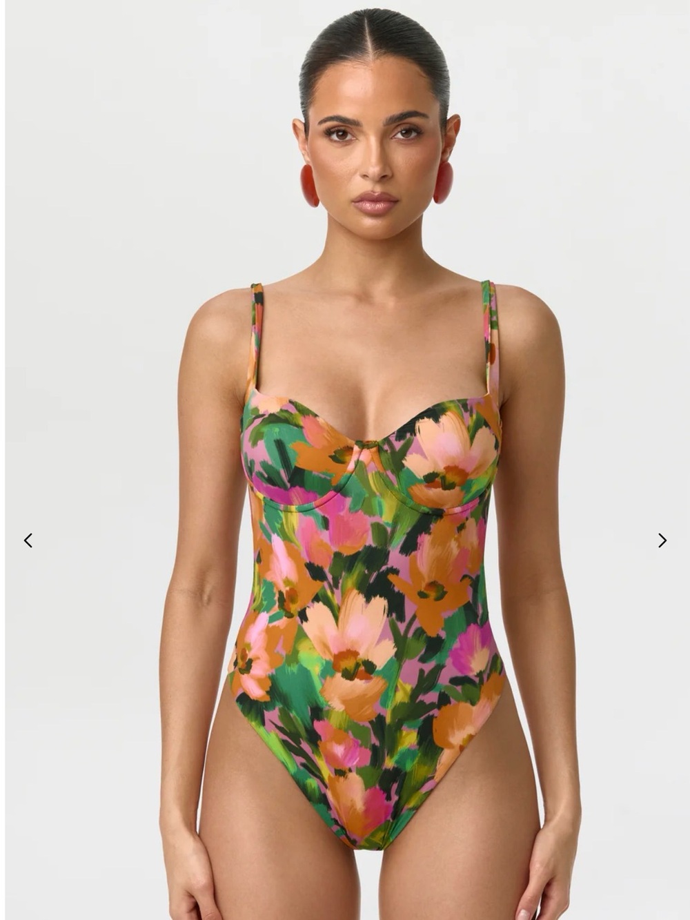 Floral Bodysuit Size M